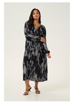 KAFFE curve Sukienka w kolorze czarno-szarym ze sklepu Limango Polska w kategorii Sukienki - zdjęcie 187810996