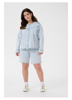 KAFFE curve Kurtka dżinsowa w kolorze błękitnym ze sklepu Limango Polska w kategorii Kurtki damskie - zdjęcie 187811039