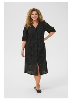 KAFFE curve Sukienka w kolorze czarnym ze sklepu Limango Polska w kategorii Sukienki - zdjęcie 187811066