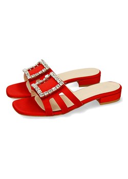 MELVIN &amp; HAMILTON Klapki &quot;Eugenie&quot; w kolorze czerwonym ze sklepu Limango Polska w kategorii Klapki damskie - zdjęcie 187811486