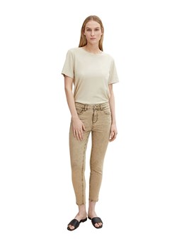 Tom Tailor Dżinsy - Skinny fit - w kolorze beżowym ze sklepu Limango Polska w kategorii Jeansy damskie - zdjęcie 187812606