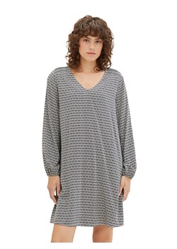 Tom Tailor Sukienka w kolorze szaro-czarnym ze sklepu Limango Polska w kategorii Sukienki - zdjęcie 187812938