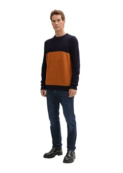 Tom Tailor Sweter w kolorze granatowo-pomarańczowym ze sklepu Limango Polska w kategorii Swetry męskie - zdjęcie 187813277