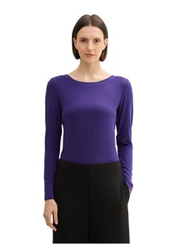 Tom Tailor Koszulka w kolorze fioletowym ze sklepu Limango Polska w kategorii Bluzki damskie - zdjęcie 187813288