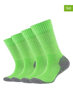 camano Skarpety (4 pary) w kolorze zielonym ze sklepu Limango Polska w kategorii Skarpetki dziecięce - zdjęcie 187813698