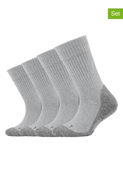 camano Skarpety (4 pary) w kolorze jasnoszarym ze sklepu Limango Polska w kategorii Skarpetki dziecięce - zdjęcie 187813699