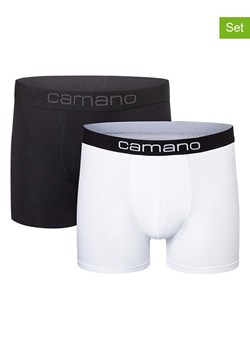 camano Bokserki (2 pary) w kolorze czarno-białym ze sklepu Limango Polska w kategorii Majtki męskie - zdjęcie 187813775