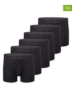 camano Bokserki (6 par) w kolorze czarnym ze sklepu Limango Polska w kategorii Majtki męskie - zdjęcie 187813786