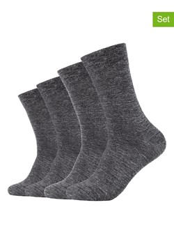 camano Skarpety (4 pary) w kolorze szarym ze sklepu Limango Polska w kategorii Skarpetki męskie - zdjęcie 187813809