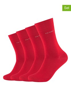camano Skarpety (4 pary) w kolorze czerwonym ze sklepu Limango Polska w kategorii Skarpetki męskie - zdjęcie 187813839