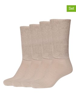 camano Skarpety (4 pary) w kolorze beżowym ze sklepu Limango Polska w kategorii Skarpetki męskie - zdjęcie 187813878
