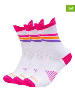 camano Skarpety (3 pary) w kolorze różowo-biało-fioletowym ze sklepu Limango Polska w kategorii Skarpetki męskie - zdjęcie 187813898