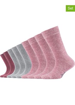 s.Oliver Skarpety (9 par) w kolorze jasnoróżowym i szarym ze sklepu Limango Polska w kategorii Skarpetki dziecięce - zdjęcie 187814009