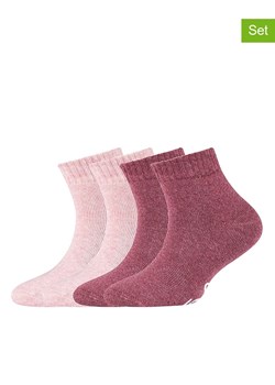 s.Oliver Skarpety (4 pary) w kolorze bordowym i jasnoróżowym ze sklepu Limango Polska w kategorii Skarpetki dziecięce - zdjęcie 187814048