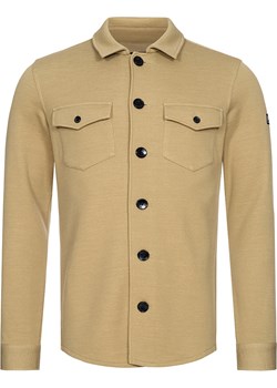 super.natural Kurtka koszulowa &quot;Knit&quot; w kolorze jasnobrązowym ze sklepu Limango Polska w kategorii Kurtki męskie - zdjęcie 187814136