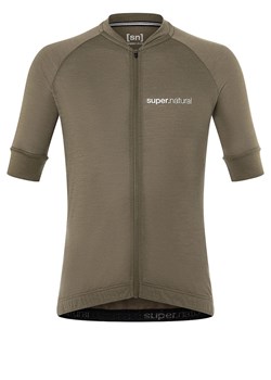 super.natural Koszulka kolarska &quot;Gravier&quot; w kolorze khaki ze sklepu Limango Polska w kategorii T-shirty męskie - zdjęcie 187814338