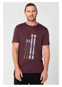 super.natural Koszulka &quot;Skiing Gear&quot; w kolorze bordowym ze sklepu Limango Polska w kategorii T-shirty męskie - zdjęcie 187814436