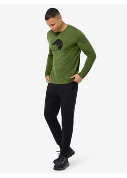 super.natural Koszulka funkcyjna &quot;Ski Karl&quot; w kolorze khaki ze sklepu Limango Polska w kategorii T-shirty męskie - zdjęcie 187814505