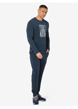 super.natural Koszulka funkcyjna &quot;Bearski&quot; w kolorze granatowym ze sklepu Limango Polska w kategorii T-shirty męskie - zdjęcie 187814517