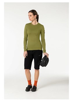 super.natural Koszulka sportowa &quot;Grava&quot; w kolorze khaki ze sklepu Limango Polska w kategorii Bluzki damskie - zdjęcie 187814689