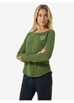 super.natural Koszulka &quot;Little Heartwood Crew&quot; w kolorze khaki ze sklepu Limango Polska w kategorii Bluzki damskie - zdjęcie 187815119