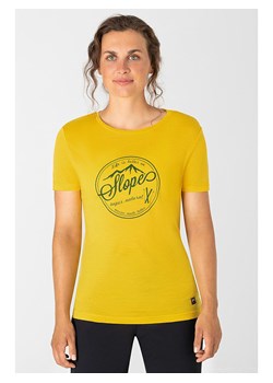 super.natural Koszulka &quot;Slopes&quot; w kolorze żółtym ze sklepu Limango Polska w kategorii Bluzki damskie - zdjęcie 187815159