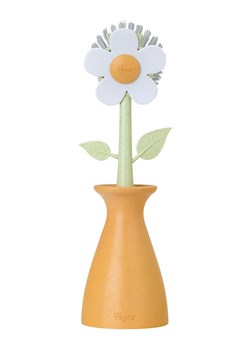 Vigar Szczotka &quot;Florganic&quot; w kolorze zielono-pomarańczowym do zmywania - wys. 26 cm ze sklepu Limango Polska w kategorii Akcesoria kuchenne - zdjęcie 187815649