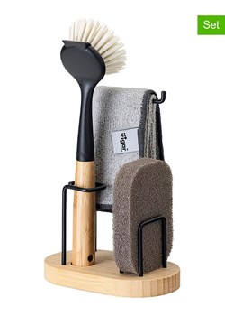 Vigar 4-częściowy organizer &quot;Vintage&quot; w kolorze jasnobrązowym - 14 x 26 x 8,5 cm ze sklepu Limango Polska w kategorii Akcesoria kuchenne - zdjęcie 187815779