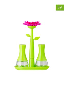 Vigar 3-częściowy zestaw w kolorze zielono-różowym ze sklepu Limango Polska w kategorii Młynki do soli i pieprzu - zdjęcie 187815896