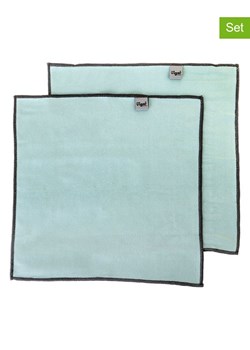 Vigar Ściereczki (2 szt.) &quot;Rengø&quot; w kolorze miętowym do szkła - 32 x 32 cm ze sklepu Limango Polska w kategorii Akcesoria kuchenne - zdjęcie 187816017