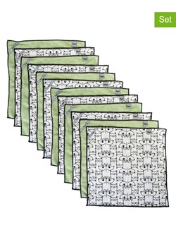 Vigar Ściereczki (12 szt.) &quot;Pets&quot; w kolorze zielono-białym - 38 x 38 cm ze sklepu Limango Polska w kategorii Akcesoria kuchenne - zdjęcie 187816508