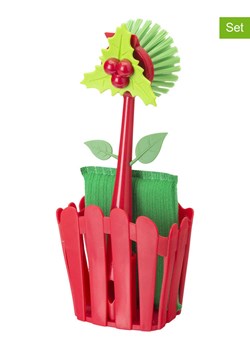 Vigar 3-częściowy zestaw &quot;Mistletoe&quot; w kolorze czerwonym - 11 x 25,5 x 7 cm ze sklepu Limango Polska w kategorii Akcesoria kuchenne - zdjęcie 187816589