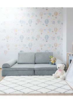 Bunky Kanapa &quot;Maritime&quot; w kolorze błękitnym do zabawy - 168 x 58 x 84 cm ze sklepu Limango Polska w kategorii Meble dziecięce - zdjęcie 187817278