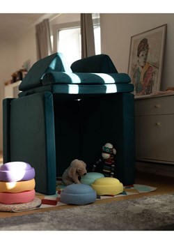 Bunky Kanapa &quot;Dragonfly&quot; w kolorze morskim do zabawy - 168 x 58 x 84 cm ze sklepu Limango Polska w kategorii Meble dziecięce - zdjęcie 187817318