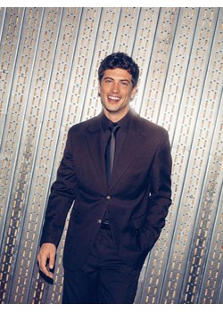 Reserved - Marynarka z wełną - brązowy ze sklepu Reserved w kategorii Marynarki męskie - zdjęcie 187817799