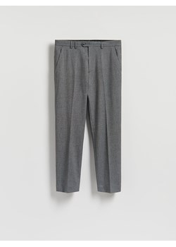 Reserved - Garniturowe spodnie w kant - czarny ze sklepu Reserved w kategorii Spodnie męskie - zdjęcie 187817858