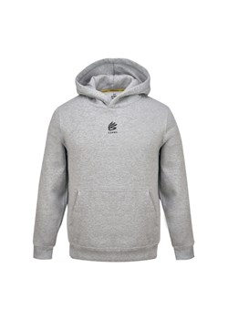 Męska bluza dresowa nierozpinana z kapturem Under Armour Curry Splash - szara ze sklepu Sportstylestory.com w kategorii Bluzy męskie - zdjęcie 187817995