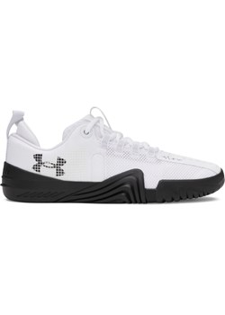 Męskie buty treningowe crossfit Under Armour UA TriBase Reign 6 - białe ze sklepu Sportstylestory.com w kategorii Buty sportowe męskie - zdjęcie 187818018