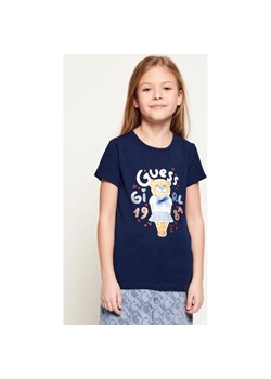 Guess T-shirt | Regular Fit ze sklepu Gomez Fashion Store w kategorii Bluzki dziewczęce - zdjęcie 187818195