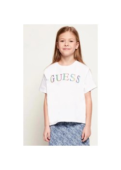 Guess T-shirt | Regular Fit ze sklepu Gomez Fashion Store w kategorii Bluzki dziewczęce - zdjęcie 187818197