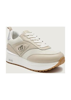 Liu Jo Skórzane sneakersy MAXI WONDER 97 BIS ze sklepu Gomez Fashion Store w kategorii Buty sportowe damskie - zdjęcie 187818239