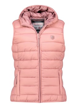 Geographical Norway Kamizelka pikowana "Vatikotal" w kolorze jasnoróżowym ze sklepu Limango Polska w kategorii Kamizelki damskie - zdjęcie 187819466