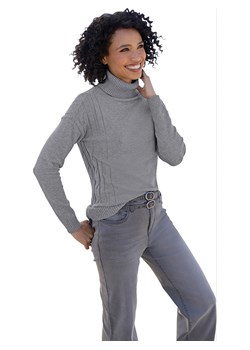 Heine Sweter w kolorze szarym ze sklepu Limango Polska w kategorii Swetry damskie - zdjęcie 187819565