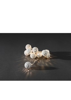 Konstsmide Girlanda LED w kolorze białym - dł. 120 cm ze sklepu Limango Polska w kategorii Dekoracje bożonarodzeniowe - zdjęcie 187819625