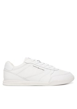 Tommy Hilfiger Sneakersy Lopro Cup Leather FM0FM05677 Biały ze sklepu MODIVO w kategorii Buty sportowe męskie - zdjęcie 187819877