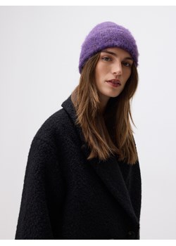 Reserved - Czapka beanie - fioletowy ze sklepu Reserved w kategorii Czapki zimowe damskie - zdjęcie 187820967