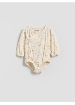 Reserved - Wzorzyste body - złamana biel ze sklepu Reserved w kategorii Odzież dla niemowląt - zdjęcie 187821126