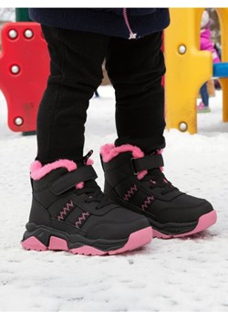 Sinsay - Trzewiki ocieplane - czarny ze sklepu Sinsay w kategorii Buty zimowe dziecięce - zdjęcie 187821798