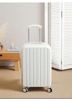 Sinsay - Walizka z uchwytem na napój - kremowy ze sklepu Sinsay w kategorii Walizki - zdjęcie 187821815