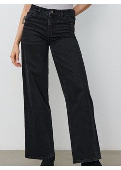Sinsay - Jeansy wide leg - czarny ze sklepu Sinsay w kategorii Jeansy damskie - zdjęcie 187821835